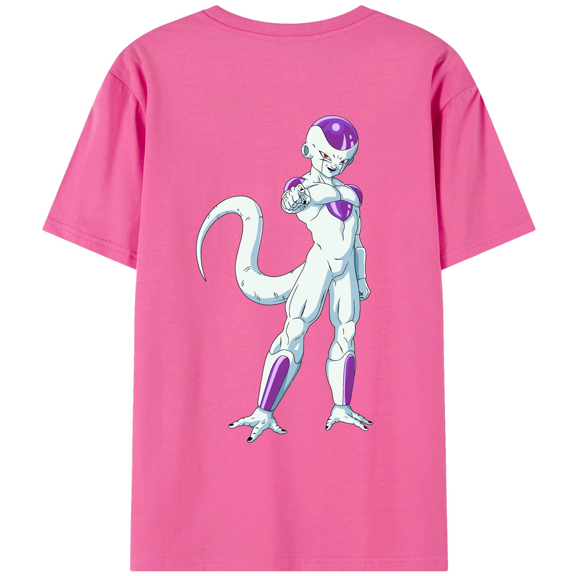 （画像用） ドラゴンボール フリーザ DRAGON BALL Frieza レディース半袖Tシャツ(バックプリント)